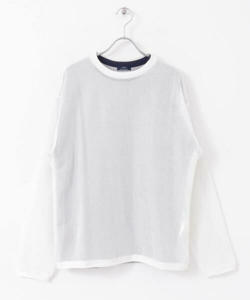 URBAN RESEARCH ITEMS / アーバンリサーチ アイテムズ Tシャツ | メッシュトップス+Tシャツ レイヤードセット | 詳細24