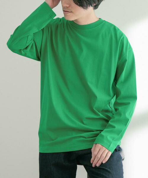 URBAN RESEARCH ITEMS / アーバンリサーチ アイテムズ Tシャツ | シルケットコットン ロングスリーブTシャツ | 詳細2