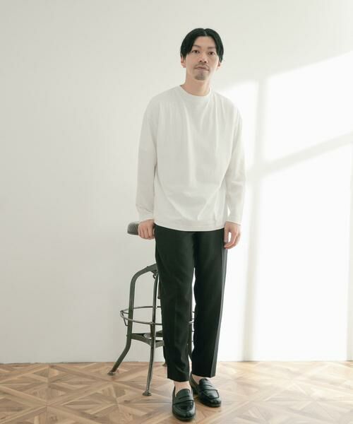URBAN RESEARCH ITEMS / アーバンリサーチ アイテムズ Tシャツ | シルケットコットン ロングスリーブTシャツ | 詳細9