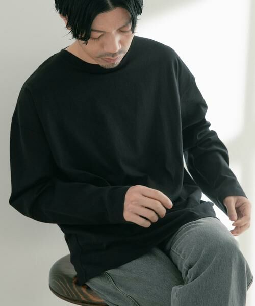 URBAN RESEARCH ITEMS / アーバンリサーチ アイテムズ Tシャツ | シルケットコットン ロングスリーブTシャツ | 詳細12