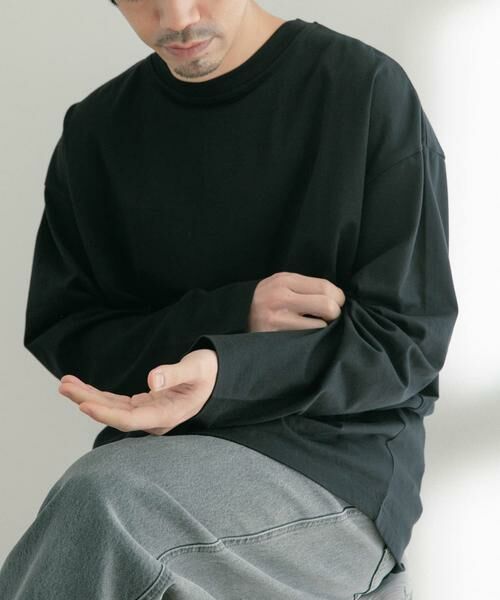 URBAN RESEARCH ITEMS / アーバンリサーチ アイテムズ Tシャツ | シルケットコットン ロングスリーブTシャツ | 詳細13