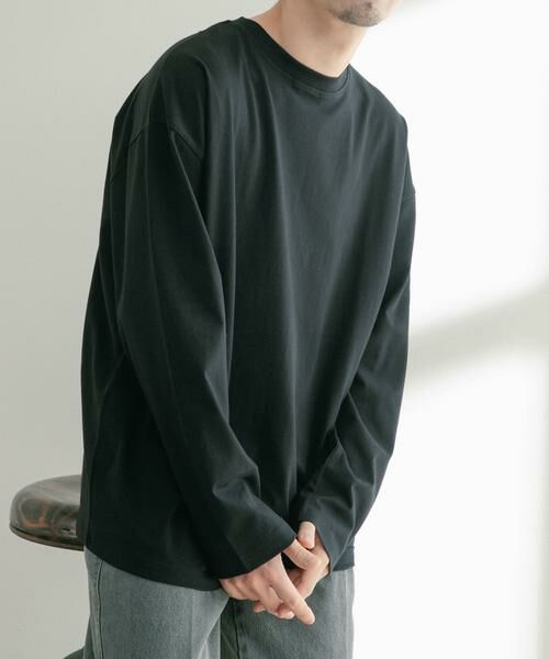 URBAN RESEARCH ITEMS / アーバンリサーチ アイテムズ Tシャツ | シルケットコットン ロングスリーブTシャツ | 詳細15