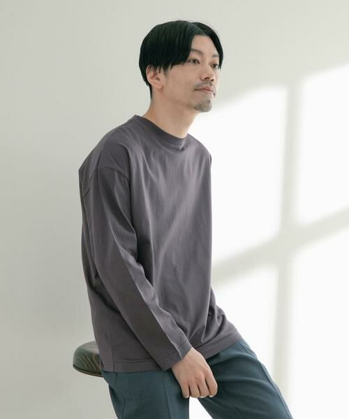 URBAN RESEARCH ITEMS / アーバンリサーチ アイテムズ Tシャツ | シルケットコットン ロングスリーブTシャツ | 詳細20