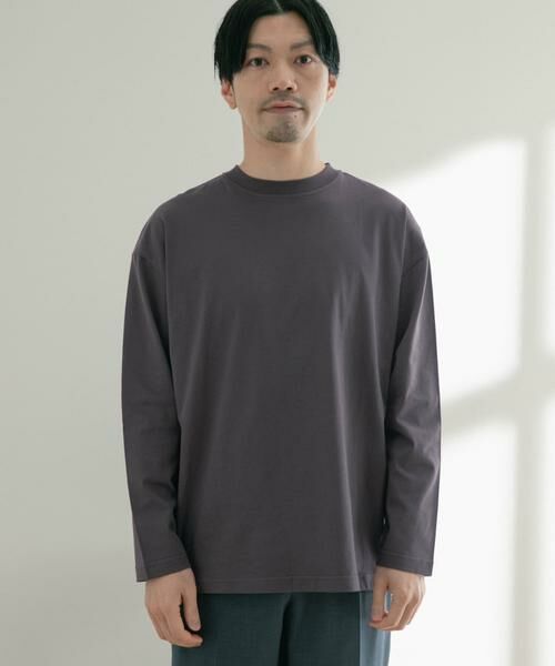 URBAN RESEARCH ITEMS / アーバンリサーチ アイテムズ Tシャツ | シルケットコットン ロングスリーブTシャツ | 詳細24