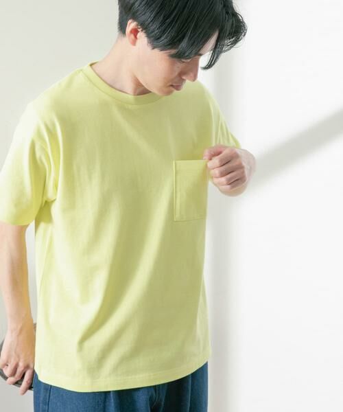 URBAN RESEARCH ITEMS / アーバンリサーチ アイテムズ Tシャツ | USAコットン ムジポケットTシャツ | 詳細2