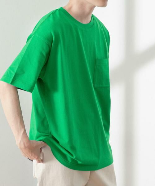 URBAN RESEARCH ITEMS / アーバンリサーチ アイテムズ Tシャツ | USAコットン ムジポケットTシャツ | 詳細10