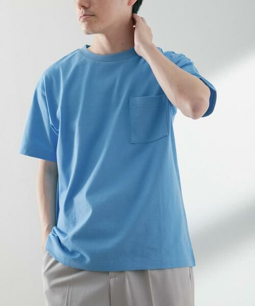 URBAN RESEARCH ITEMS / アーバンリサーチ アイテムズ Tシャツ | USAコットン ムジポケットTシャツ | 詳細18