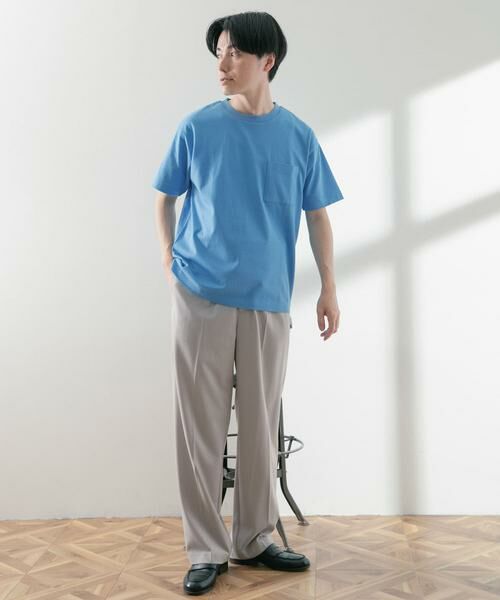 URBAN RESEARCH ITEMS / アーバンリサーチ アイテムズ Tシャツ | USAコットン ムジポケットTシャツ | 詳細20