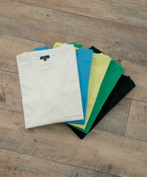 URBAN RESEARCH ITEMS / アーバンリサーチ アイテムズ Tシャツ | USAコットン ムジポケットTシャツ | 詳細23