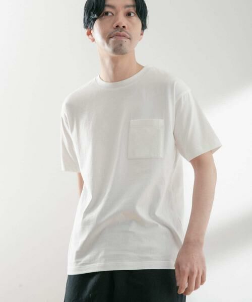 URBAN RESEARCH ITEMS / アーバンリサーチ アイテムズ Tシャツ | USAコットン ムジポケットTシャツ | 詳細24
