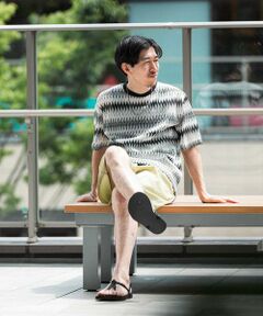 URBAN RESEARCH ITEMS / アーバンリサーチ アイテムズ Tシャツ | シアージャカードTシャツ