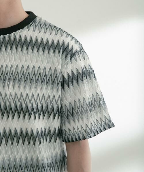 URBAN RESEARCH ITEMS / アーバンリサーチ アイテムズ Tシャツ | シアージャカードTシャツ | 詳細15