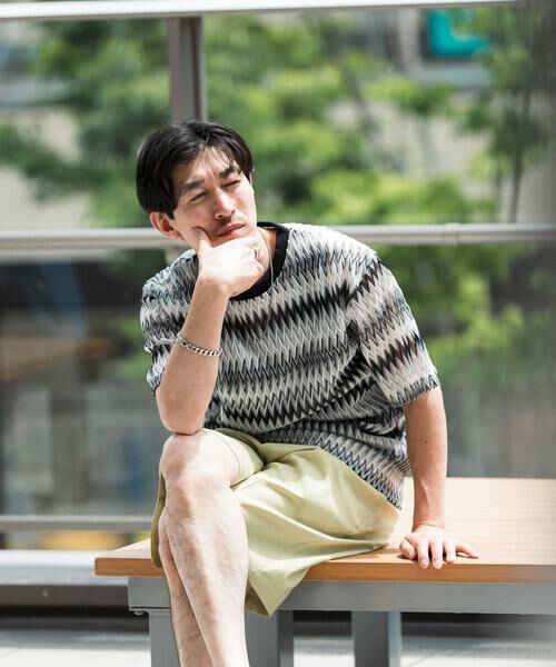 URBAN RESEARCH ITEMS / アーバンリサーチ アイテムズ Tシャツ | シアージャカードTシャツ | 詳細7