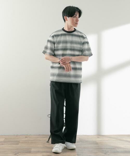 URBAN RESEARCH ITEMS / アーバンリサーチ アイテムズ Tシャツ | シアージャカードTシャツ | 詳細10