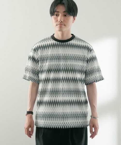 URBAN RESEARCH ITEMS / アーバンリサーチ アイテムズ Tシャツ | シアージャカードTシャツ | 詳細11