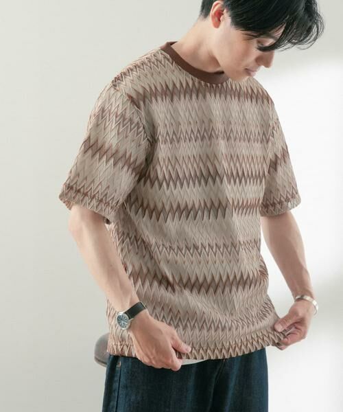 URBAN RESEARCH ITEMS / アーバンリサーチ アイテムズ Tシャツ | シアージャカードTシャツ | 詳細20