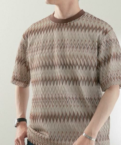 URBAN RESEARCH ITEMS / アーバンリサーチ アイテムズ Tシャツ | シアージャカードTシャツ | 詳細21