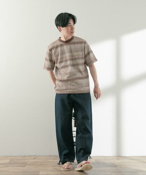 URBAN RESEARCH ITEMS / アーバンリサーチ アイテムズ Tシャツ | シアージャカードTシャツ | 詳細22