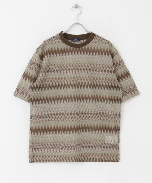 URBAN RESEARCH ITEMS / アーバンリサーチ アイテムズ Tシャツ | シアージャカードTシャツ | 詳細23