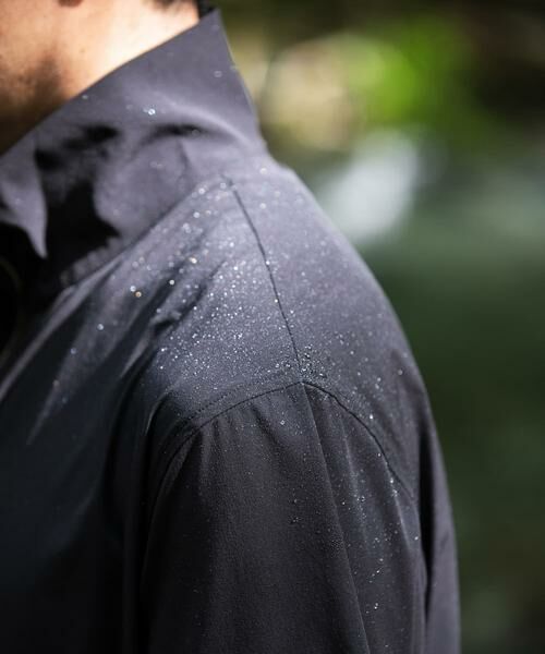 URBAN RESEARCH ITEMS / アーバンリサーチ アイテムズ Tシャツ | シルキーナイロンハーフZIP多機能トップス | 詳細14