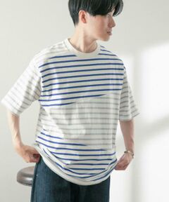 URBAN RESEARCH ITEMS / アーバンリサーチ アイテムズ Tシャツ | クレイジーボーダーショートスリーブTシャツ