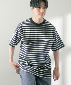 URBAN RESEARCH ITEMS / アーバンリサーチ アイテムズ Tシャツ | クレイジーボーダーショートスリーブTシャツ
