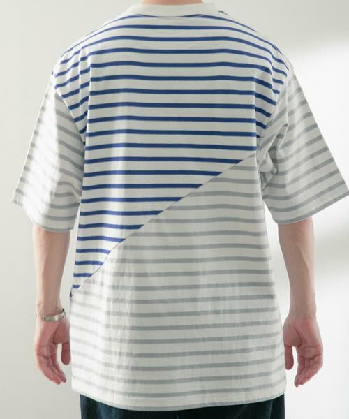URBAN RESEARCH ITEMS / アーバンリサーチ アイテムズ Tシャツ | クレイジーボーダーショートスリーブTシャツ | 詳細10