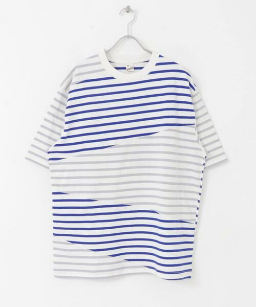 URBAN RESEARCH ITEMS / アーバンリサーチ アイテムズ Tシャツ | クレイジーボーダーショートスリーブTシャツ | 詳細11