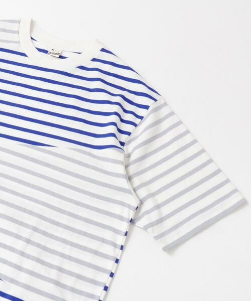 URBAN RESEARCH ITEMS / アーバンリサーチ アイテムズ Tシャツ | クレイジーボーダーショートスリーブTシャツ | 詳細12