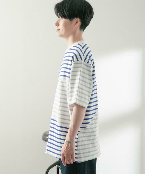URBAN RESEARCH ITEMS / アーバンリサーチ アイテムズ Tシャツ | クレイジーボーダーショートスリーブTシャツ | 詳細5