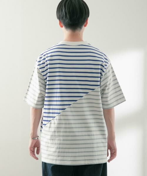 URBAN RESEARCH ITEMS / アーバンリサーチ アイテムズ Tシャツ | クレイジーボーダーショートスリーブTシャツ | 詳細6