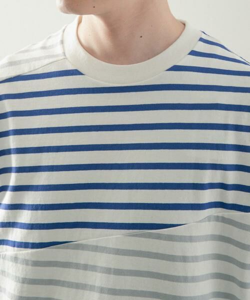 URBAN RESEARCH ITEMS / アーバンリサーチ アイテムズ Tシャツ | クレイジーボーダーショートスリーブTシャツ | 詳細7