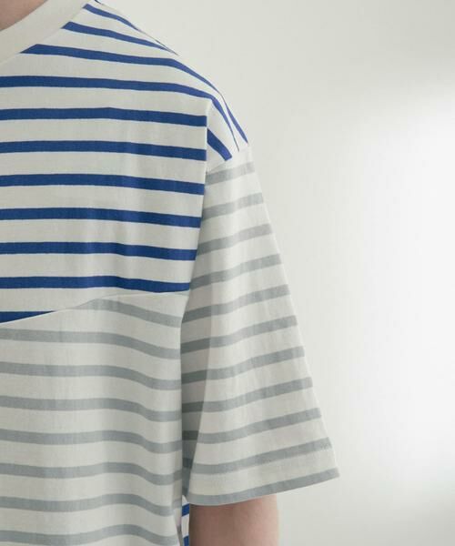 URBAN RESEARCH ITEMS / アーバンリサーチ アイテムズ Tシャツ | クレイジーボーダーショートスリーブTシャツ | 詳細8