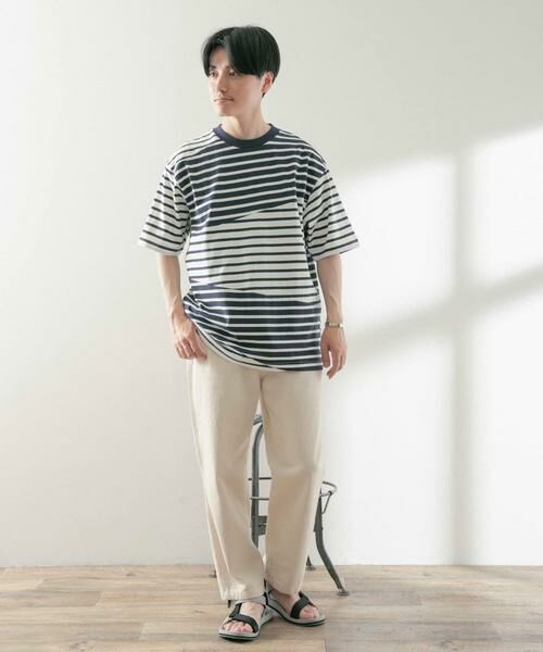 URBAN RESEARCH ITEMS / アーバンリサーチ アイテムズ Tシャツ | クレイジーボーダーショートスリーブTシャツ | 詳細22