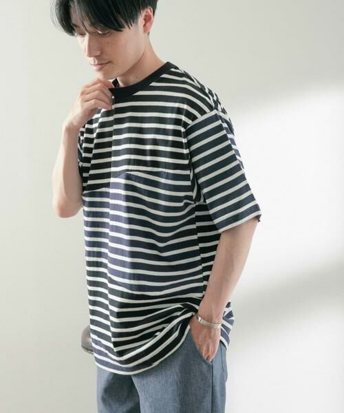 URBAN RESEARCH ITEMS / アーバンリサーチ アイテムズ Tシャツ | クレイジーボーダーショートスリーブTシャツ | 詳細26