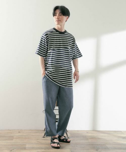 URBAN RESEARCH ITEMS / アーバンリサーチ アイテムズ Tシャツ | クレイジーボーダーショートスリーブTシャツ | 詳細28