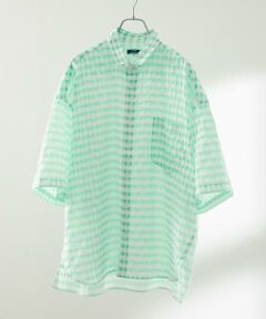 URBAN RESEARCH ITEMS / アーバンリサーチ アイテムズ シャツ・ブラウス | シアサッカーチェック ショートスリーブシャツ