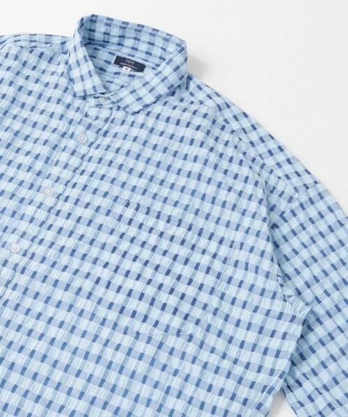 URBAN RESEARCH ITEMS / アーバンリサーチ アイテムズ シャツ・ブラウス | シアサッカーチェック ショートスリーブシャツ | 詳細15