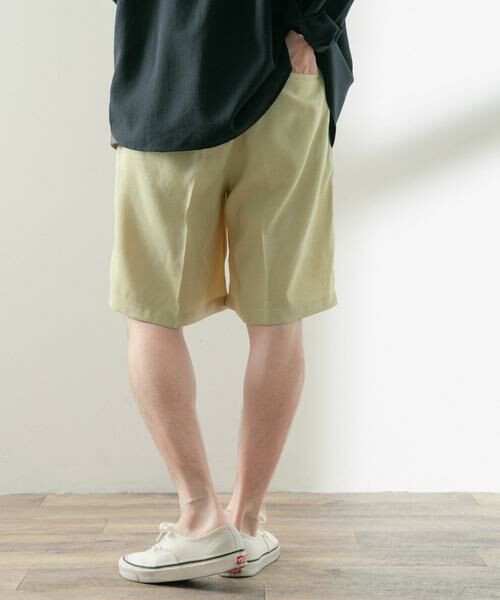 URBAN RESEARCH ITEMS / アーバンリサーチ アイテムズ ショート・ハーフ・半端丈パンツ | シャンタン ショートパンツ | 詳細3
