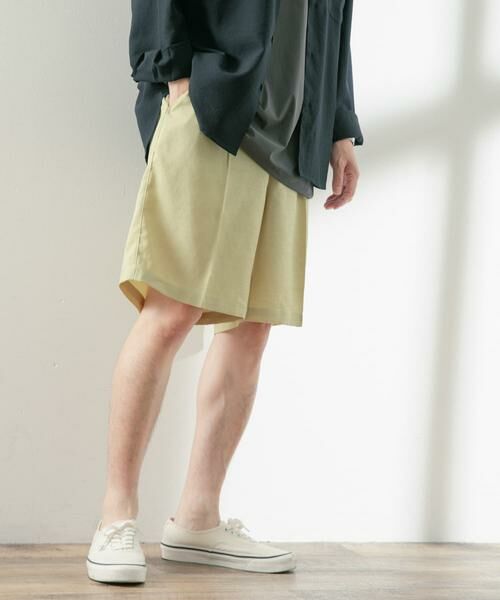 URBAN RESEARCH ITEMS / アーバンリサーチ アイテムズ ショート・ハーフ・半端丈パンツ | シャンタン ショートパンツ | 詳細4