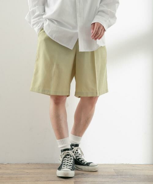 URBAN RESEARCH ITEMS / アーバンリサーチ アイテムズ ショート・ハーフ・半端丈パンツ | シャンタン ショートパンツ | 詳細6