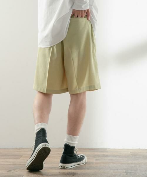 URBAN RESEARCH ITEMS / アーバンリサーチ アイテムズ ショート・ハーフ・半端丈パンツ | シャンタン ショートパンツ | 詳細7