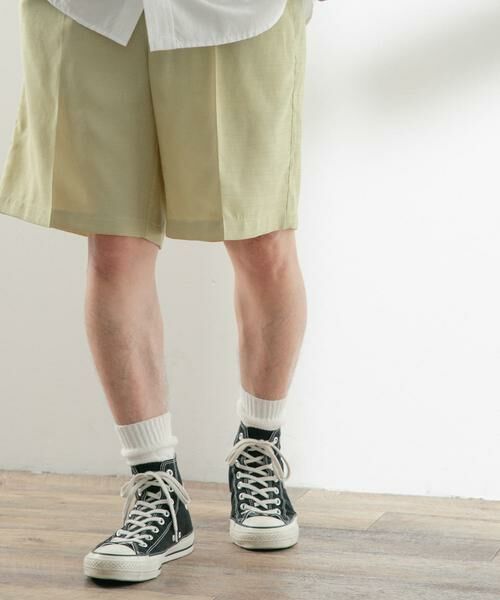URBAN RESEARCH ITEMS / アーバンリサーチ アイテムズ ショート・ハーフ・半端丈パンツ | シャンタン ショートパンツ | 詳細9