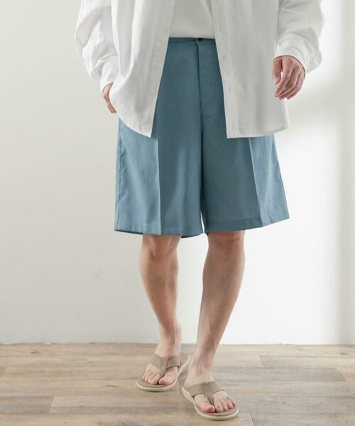 URBAN RESEARCH ITEMS / アーバンリサーチ アイテムズ ショート・ハーフ・半端丈パンツ | シャンタン ショートパンツ | 詳細13