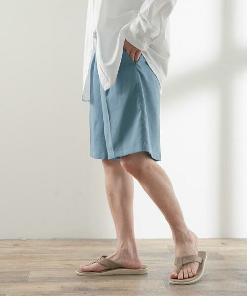 URBAN RESEARCH ITEMS / アーバンリサーチ アイテムズ ショート・ハーフ・半端丈パンツ | シャンタン ショートパンツ | 詳細14