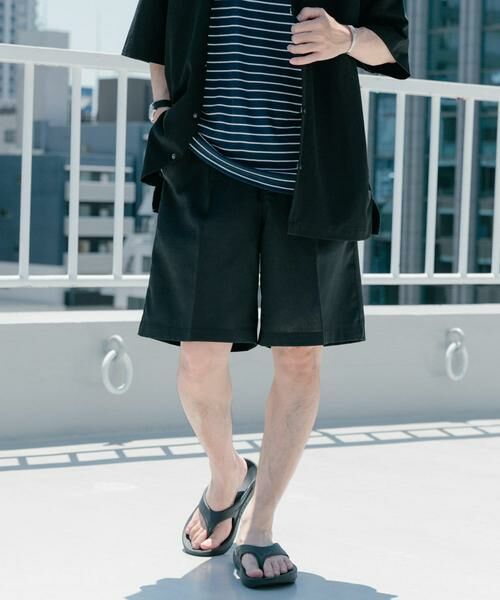 URBAN RESEARCH ITEMS / アーバンリサーチ アイテムズ ショート・ハーフ・半端丈パンツ | シャンタン ショートパンツ | 詳細23
