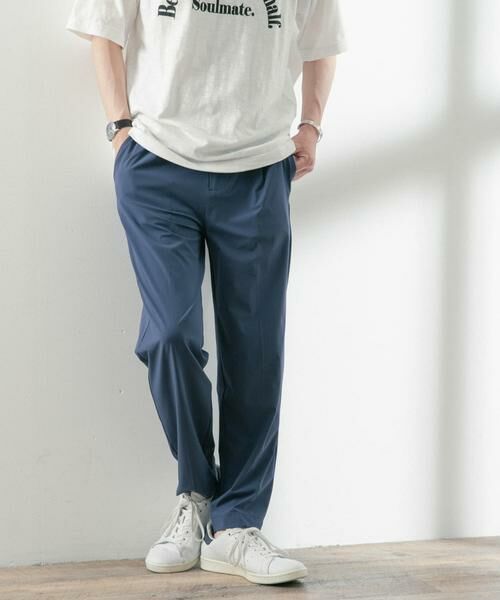 URBAN RESEARCH ITEMS / アーバンリサーチ アイテムズ その他パンツ | シルキーナイロン 多機能 タックパンツ | 詳細2