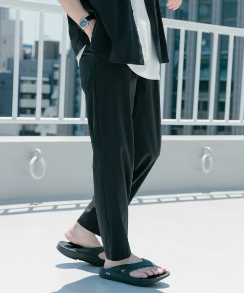 URBAN RESEARCH ITEMS / アーバンリサーチ アイテムズ その他パンツ | シルキーナイロン 多機能 タックパンツ | 詳細11