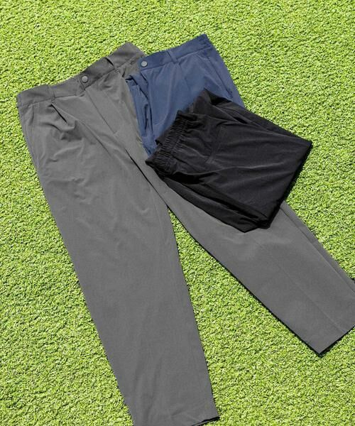 URBAN RESEARCH ITEMS / アーバンリサーチ アイテムズ その他パンツ | シルキーナイロン 多機能 タックパンツ | 詳細29