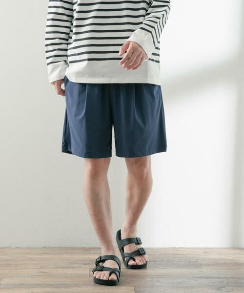 URBAN RESEARCH ITEMS / アーバンリサーチ アイテムズ ショート・ハーフ・半端丈パンツ | シルキーナイロン 多機能 ショートパンツ | 詳細1